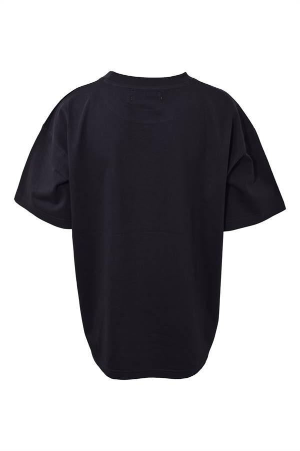 HOUND pige t-shirt - mørkegrå/lime 